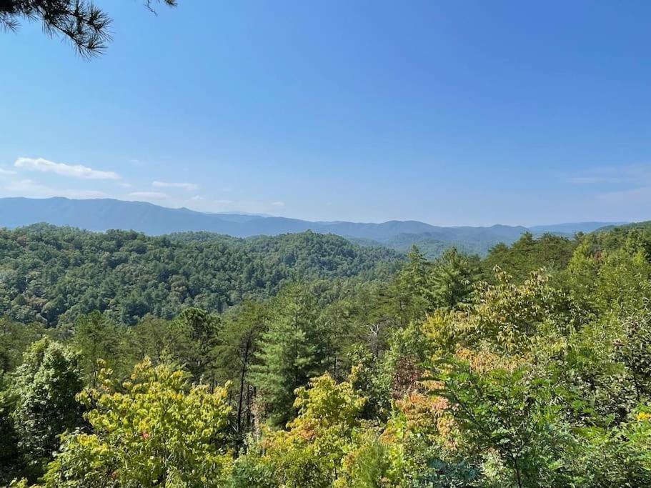 Private Smoky Mountain Luxury Log Home With 2 Fireplaces, Hot Tub & Community Pool เซอเวียร์วีล ภายนอก รูปภาพ