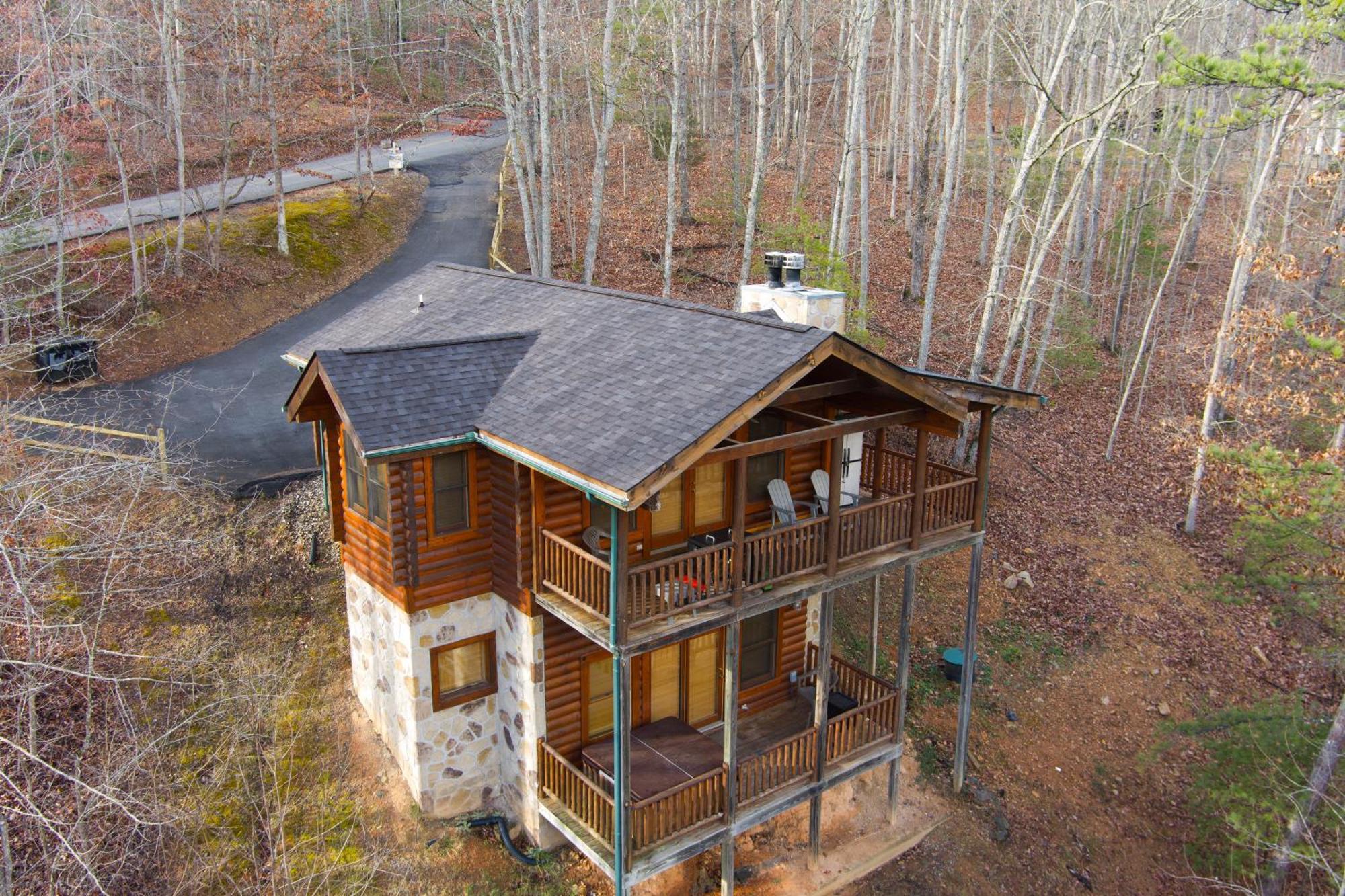 Private Smoky Mountain Luxury Log Home With 2 Fireplaces, Hot Tub & Community Pool เซอเวียร์วีล ภายนอก รูปภาพ