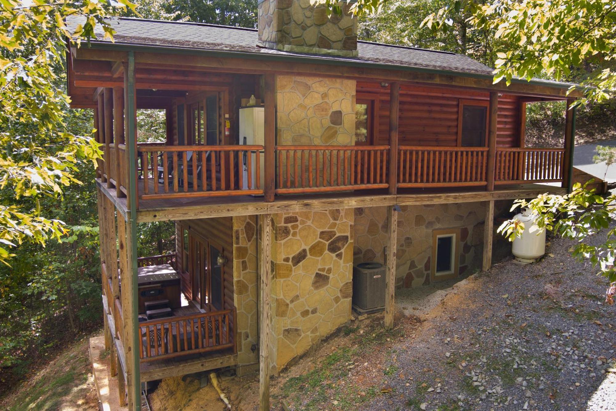 Private Smoky Mountain Luxury Log Home With 2 Fireplaces, Hot Tub & Community Pool เซอเวียร์วีล ภายนอก รูปภาพ